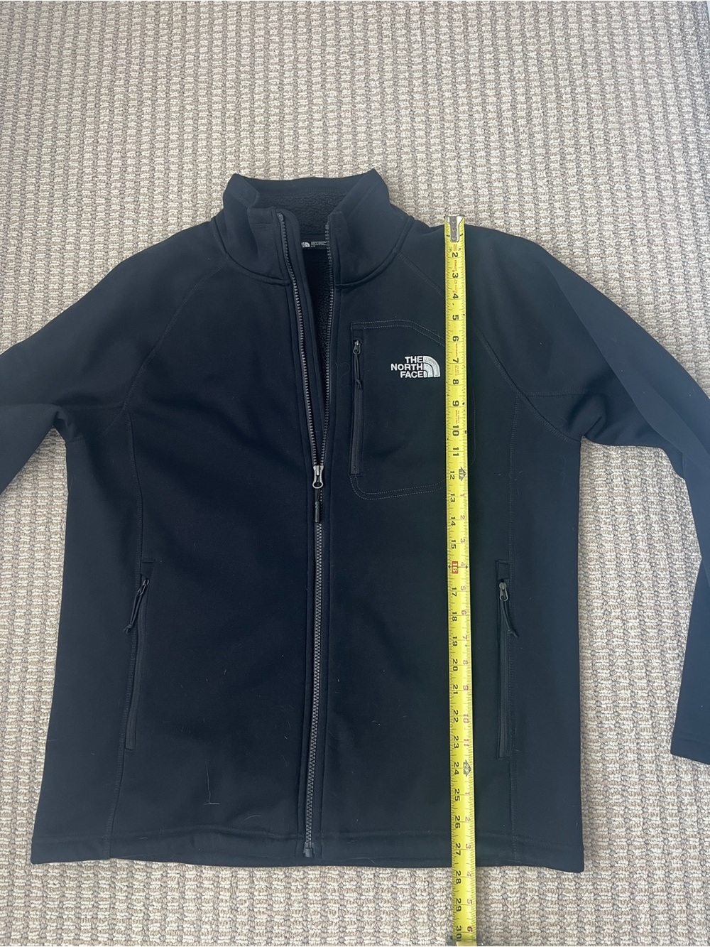 North Face Mens Zip Up Jacket Size Large - Picture 7 of 11